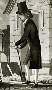 Caricature of Thomas Gregory in 1814 [X254/88/324]